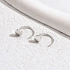 Platinum Brass Dangle Earrings OJ3480-2-1