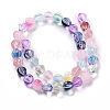Transparent Glass Beads Strands GLAA-F114-02B-05-2