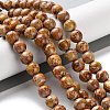 Dyed Natural Regalite/Imperial Jasper/Sea Sediment Jasper Beads Strands G-B124-C01-02-2