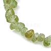 Natural Peridot Anklets AJEW-AN00592-09-3