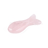 Natural Rose Quartz Pendants G-Q608-03A-2