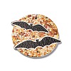 Single Face Printed Wood Pendants WOOD-B009-01B-1