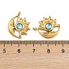 304 Stainless Steel Rhinestone Pendants STAS-Z166-24G-12-3