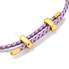 Adjustable Polyester Cord Braided Bracelets BJEW-Z085-01G-28-3