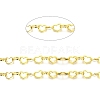 Alloy Heart Link Chains LCHA-H004-24G-2