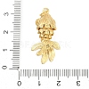 Brass Micro Pave Cubic Zirconia Pendants KK-R217-01G-03-3