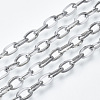 Tarnish Resistant 304 Stainless Steel Chains CHS-S001-03B-P-1