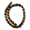 Natural Tiger Eye Beads Strands G-A275-A01-8x12mm-AB-3