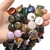 Natural & Synthetic Gemstone Beads Strands G-L246-02-3