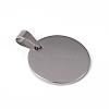 Tarnish Resistant 304 Stainless Steel Pendants STAS-K095-49P-2