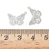 Hollow 304 Stainless Steel Pendants STAS-C153-01P-3