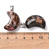 Natural Rhodonite Pendants G-F820-02L-06-2