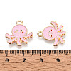 Marine Animals Alloy Enamel Pendants X-ENAM-T022-34A-3