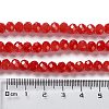 Baking Paint Imitation Jade Glass Bead Strands DGLA-A034-J10mm-A32-5