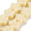 Synthetic Coral Carved Beads Strands CORA-B001-04C-1