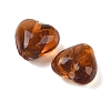 Handmade Silver Foil Glass Beads X-FOIL-R050-12x8mm-13-2
