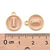 Golden Plated Alloy Enamel Charms LS-ENAM-S118-06I-3