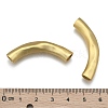Brass Curved Tube Beads KK-K238-38MG-3