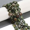 Natural Green Opal Beads Strands G-C116-A78-01-1