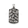 Retro 304 Stainless Steel Pendants STAS-I205-23AS-B-1