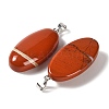 Natural Red Jasper Pendants GG-CBACB71-01P-13-2