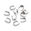 304 Stainless Steel Snap On Bails STAS-C135-01C-P-1