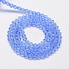 Transparent Glass Beads Strands EGLA-A039-T2mm-D07-2