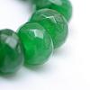 Natural White Jade Bead Strands G-R343-2x4-12-4