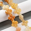 Natural Topaz Jade Beads Strands G-P520-A08-01-2