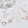 90Pcs 3 Colors Zinc Alloy Pendants FIND-GA0004-25-5