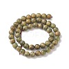 Natural Sandalwood Beads Strands X-WOOD-F008-02-C-5