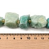 Raw Rough Natural Amazonite Beads Strands G-Z087-B24-5