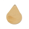 Ion Plating(IP) 304 Stainless Steel Pendants STAS-F271-05F-G-2