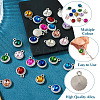 24Pcs 12 Colors K5 Glass Pendants FIND-TA0007-92P-5