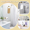 2 Bags 2 Styles Brass Wall Mounted Towel Ring Holder & Toilet Paper Holders Sets AJEW-TW0001-17-6