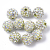 Pave Disco Ball Beads RB-T017-04-05-1