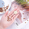 Cowhide Leather Spacer Beads FIND-WH0043-22-4