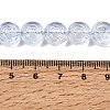 Baking Paint Transparent Glass Beads Strands GL-CBA2ED2-04C-4