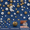 90Pcs 6 Styles Brass Hollow Beads KK-SC0007-93-5