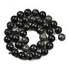 Natural Seraphinite Beads Strands G-H337-A03-05-3