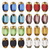 80Pcs 8 Colors Electroplate Glass Beads Strands EGLA-TA0001-21-3