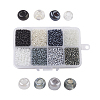 1 Box 8/0 Glass Seed Beads Round  Loose Spacer Beads SEED-X0050-3mm-09-1