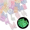 Luminous Transparent Acrylic Beads LACR-S001-05-1