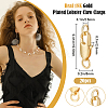 20Pcs Brass Lobster Claw Clasps KK-BBC0015-01B-G-2
