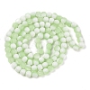 Frosted Crackle Glass Beads X1-GLAA-U001-6mm-M09-3
