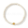 Bohemian Synthetic Howlite Round Beads Stretch Bracelets LS-NO3013-2-1