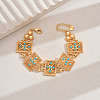 Stylish Alloy Resin Link Bracelets for Women LS-MM5858-1-3
