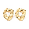 304 Stainless Steel Stud Earrings EJEW-H115-29G-1