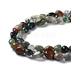 Natural Indian Agate Beads Strands G-P497-01A-05-3