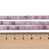 Natural Lepidolite/Purple Mica Stone Beads Strands G-H230-80-5